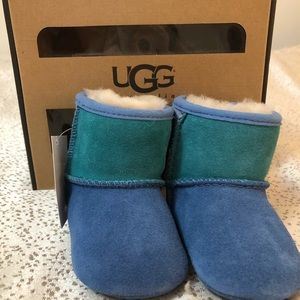 Infant 0-6 month blue Uggs